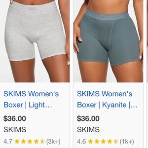 Skims Cotton Rib Boxer